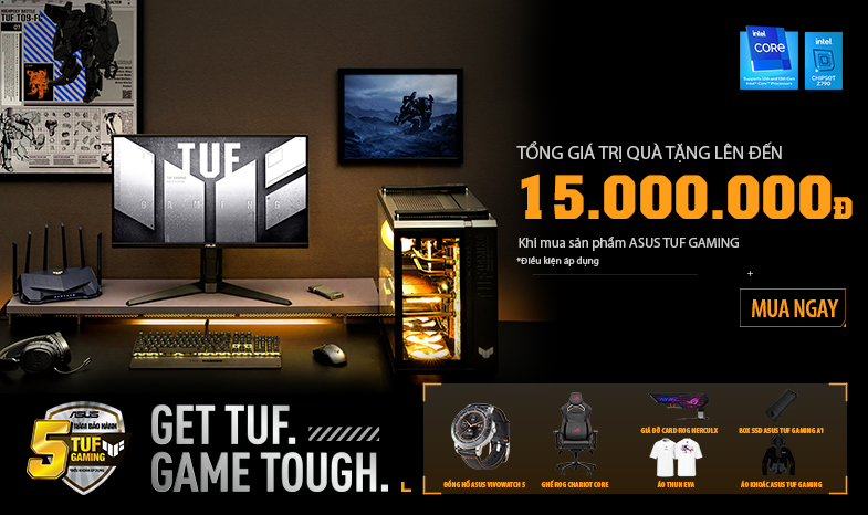 Build PC Full TUF - Nhận quà cực chất