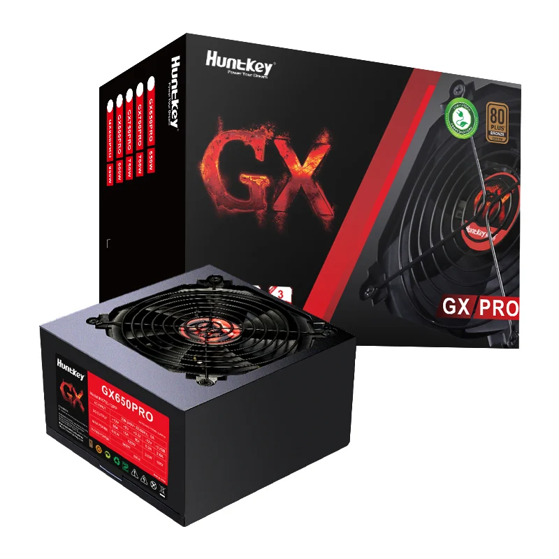 Nguồn máy tính HUNTKEY GX650 Pro 80Plus Bronze