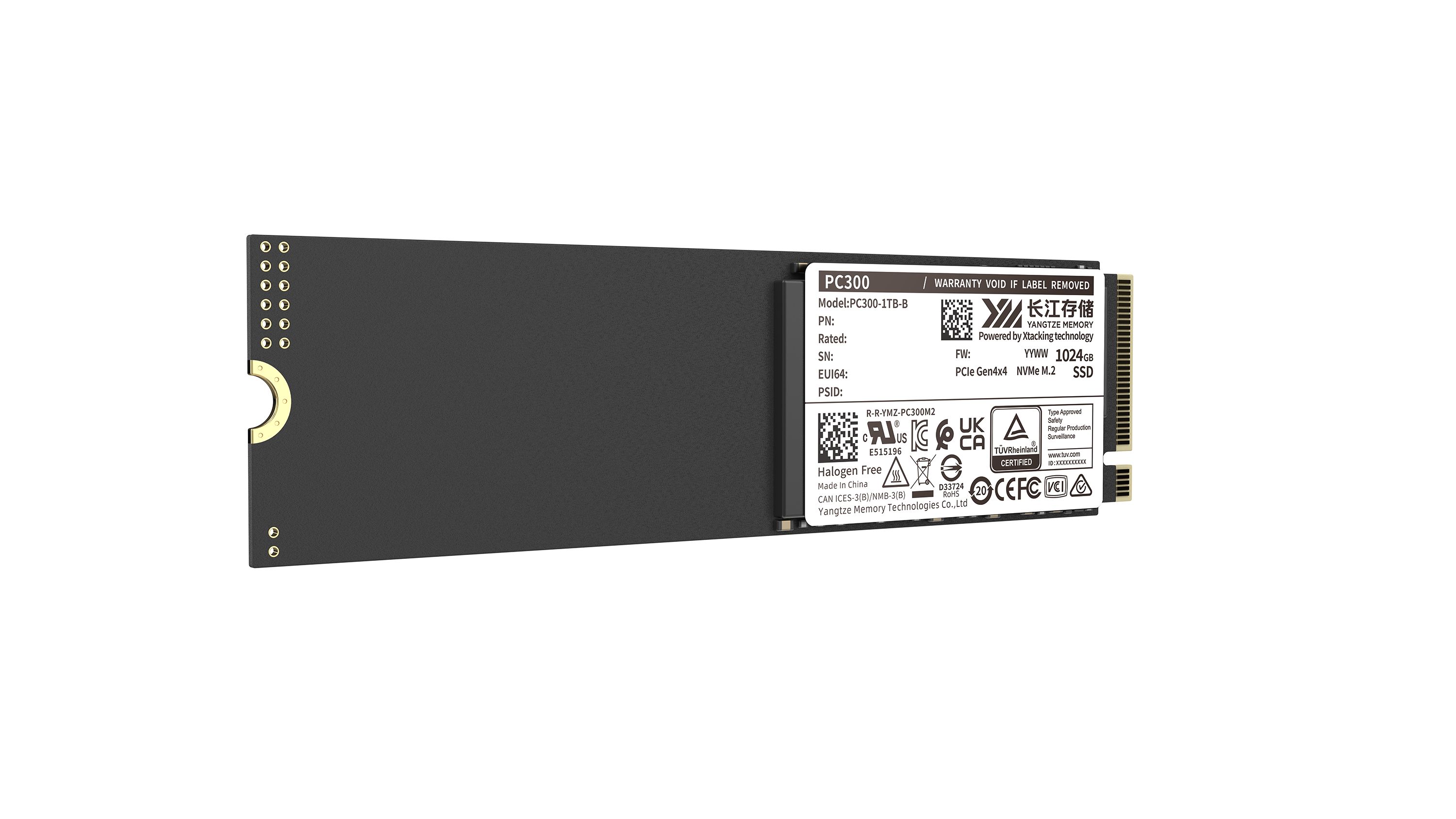 Ổ cứng SSD YMTC PC300 256GB NVMe PCIe 4.0