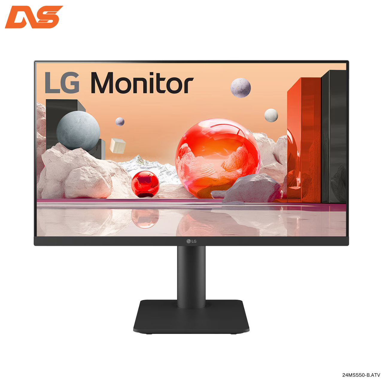 Màn Hình LG 24MS550-B.ATV 24 Inch FHD IPS 100Hz ( chân đế linh hoạt )