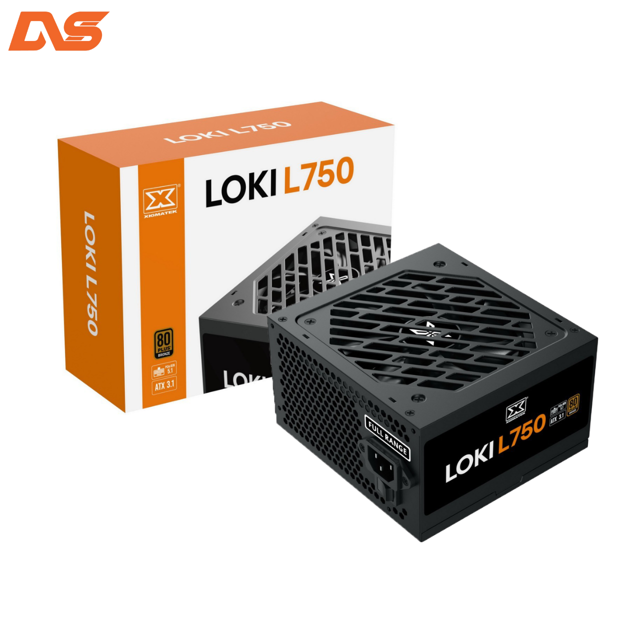 Nguồn XIGMATEK Loki L750 - 750W - Pcie Gen 5.1 - ATX 3.1 - 80 Plus Bronze