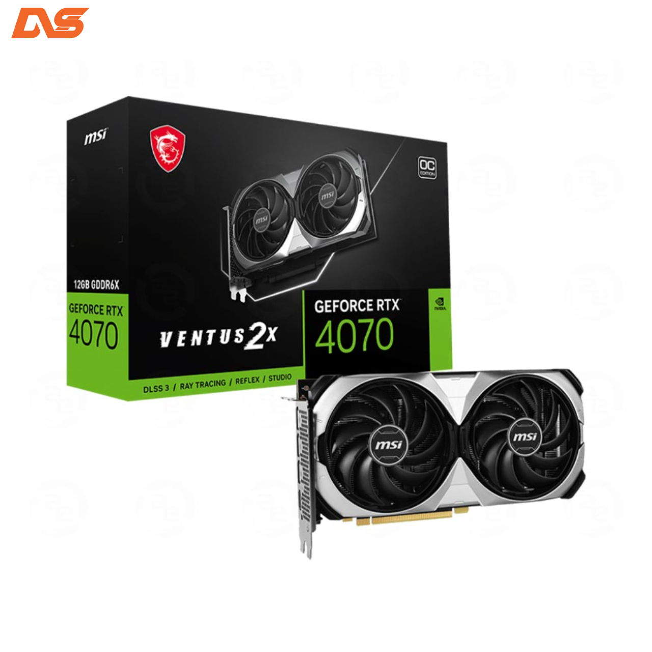 VGA MSI RTX 4070 VENTUS 2X 12GB OC