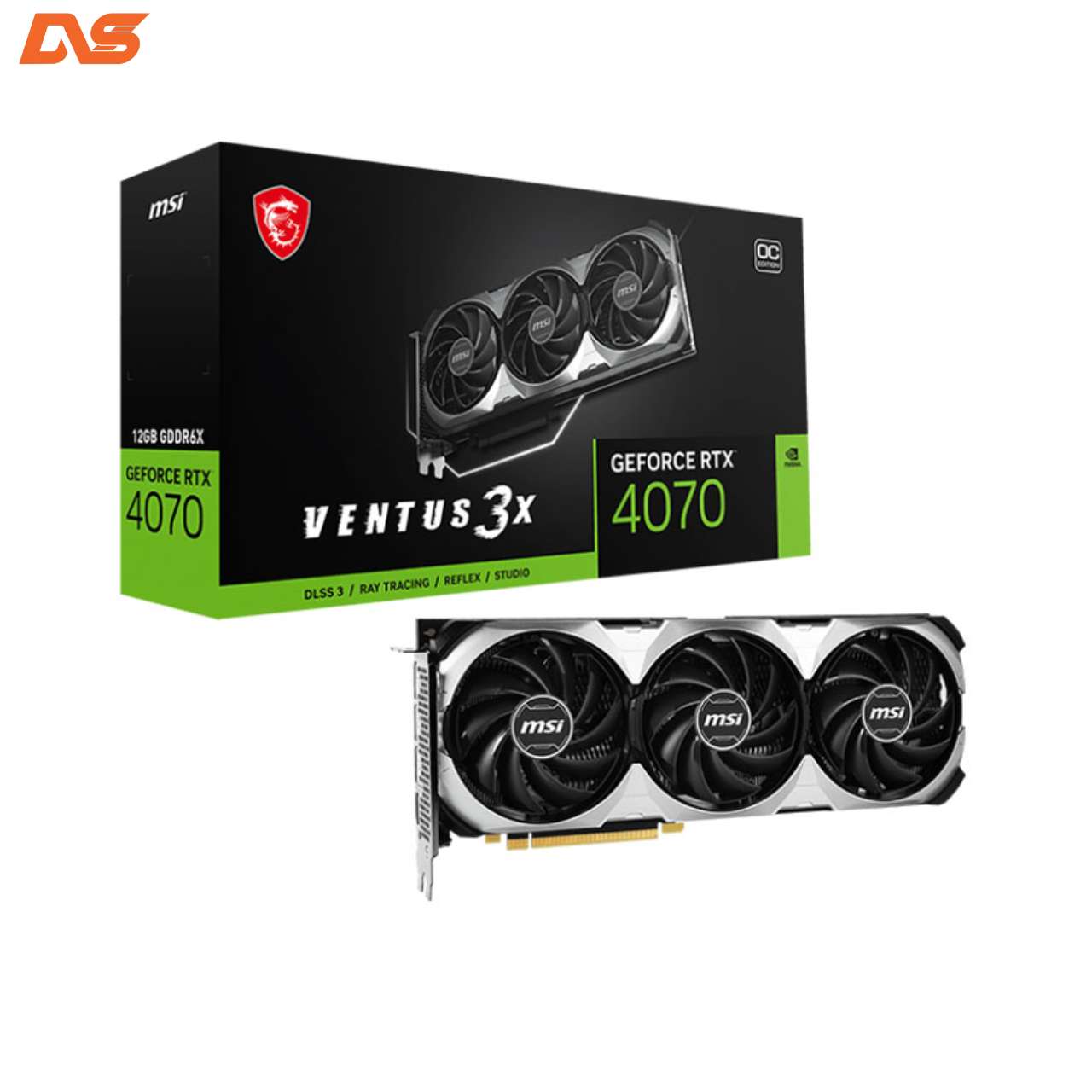 VGA MSI RTX 4070 VENTUS 3X 12G OC