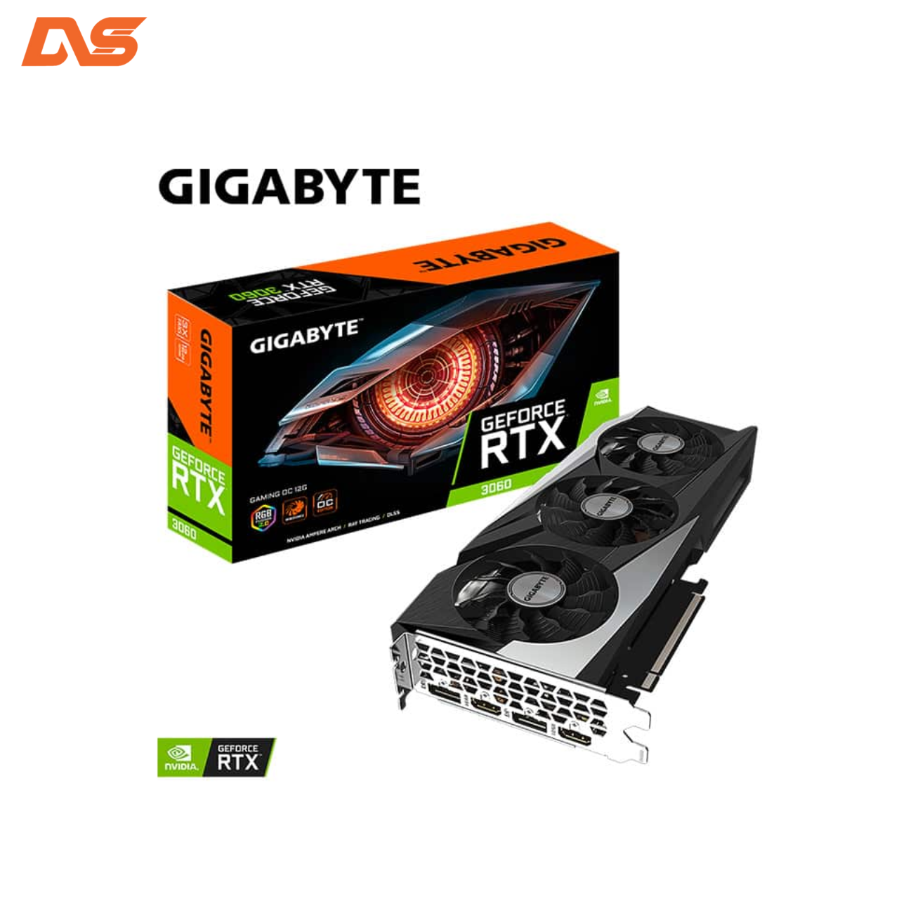 Card màn hình GIGABYTE GeForce RTX 3060 Ti GAMING OC 8G ( 2nd )