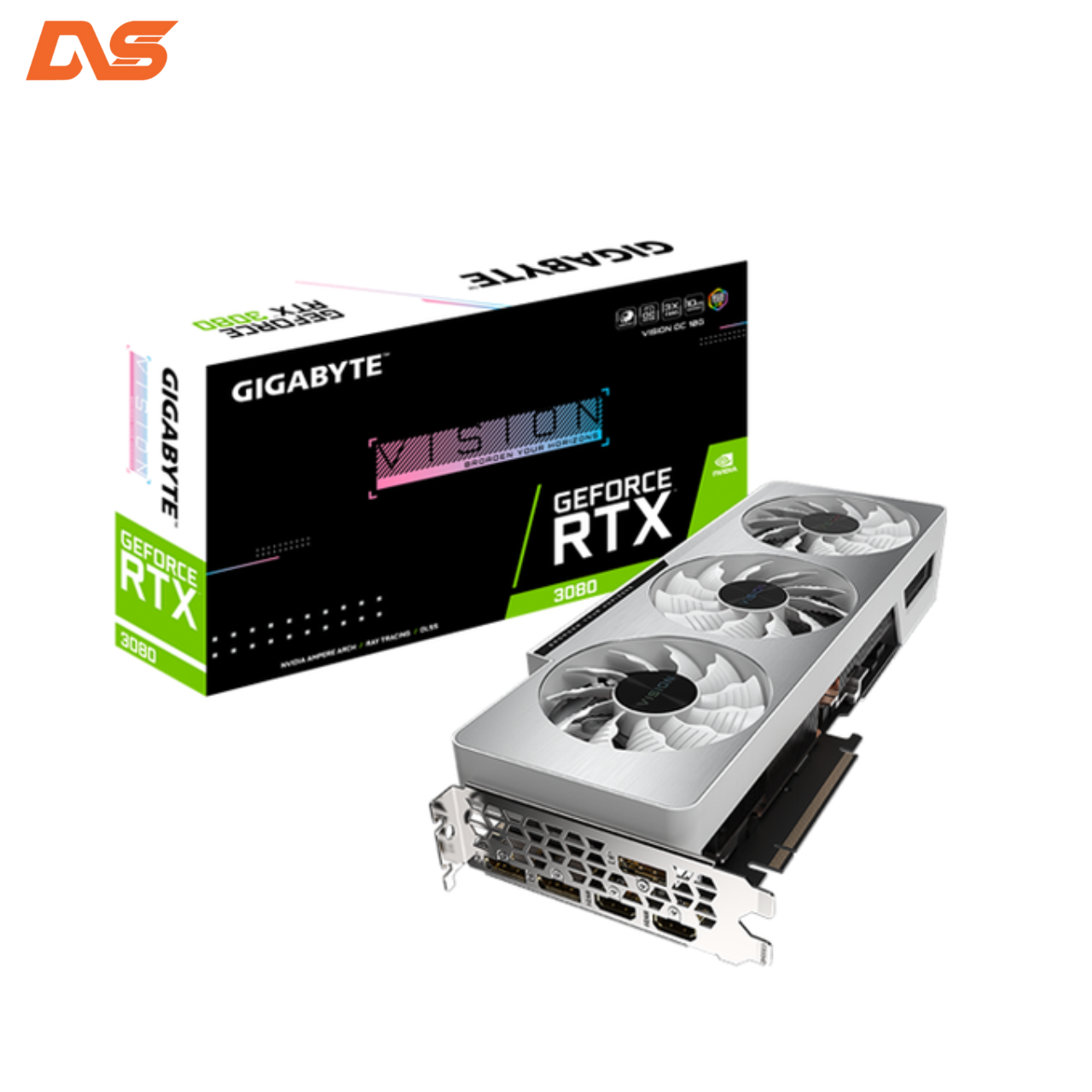 VGA GIGABYTE GeForce RTX 3080 VISION OC 10G ( 2nd )