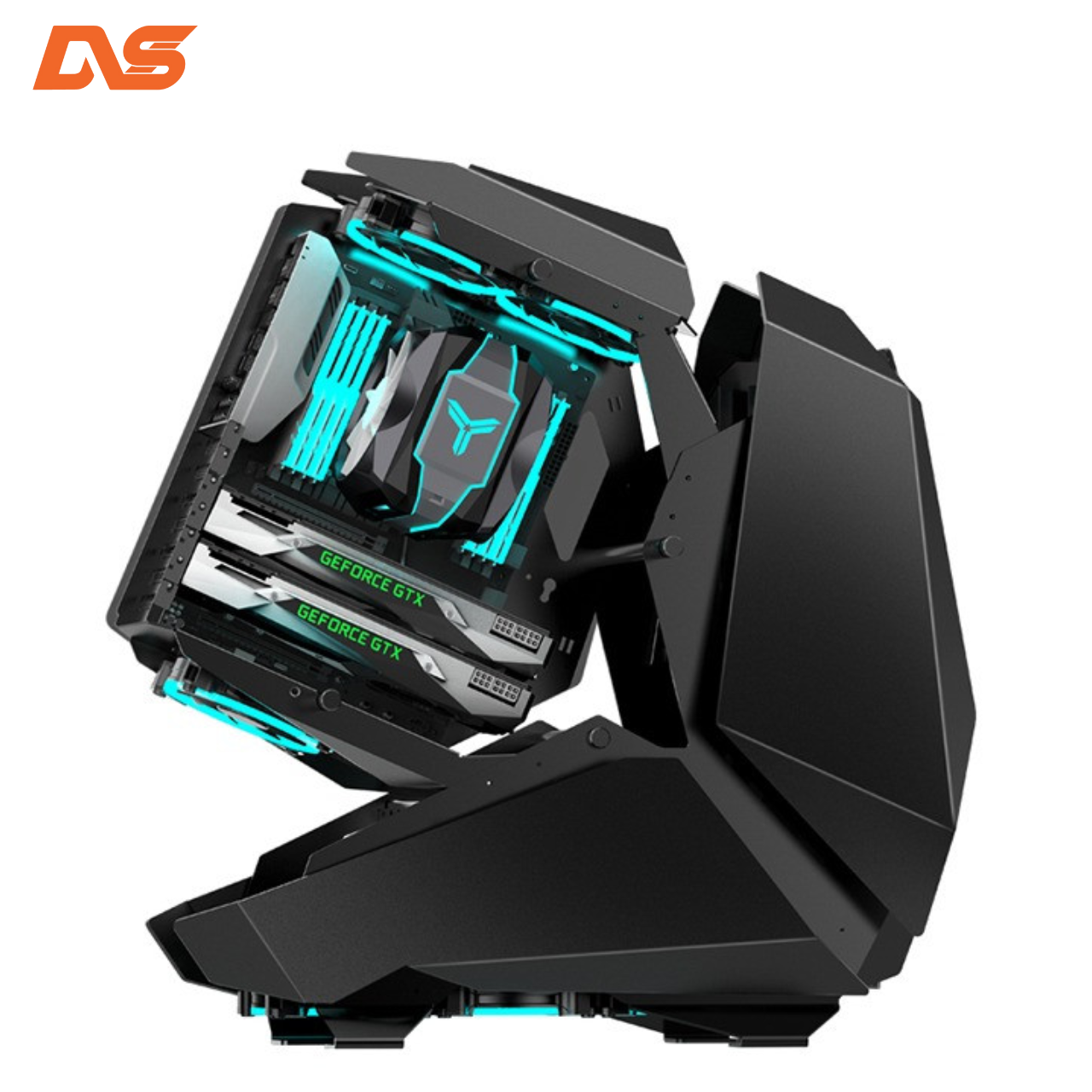 VỎ CASE JONSBO MOD 5 BLACK (MID TOWER) - Products | dvs_computer