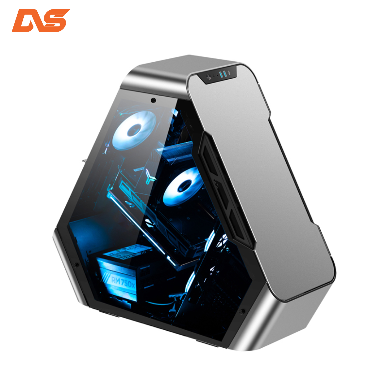 Vỏ case Jonsbo TR03-A Silver (Mid Tower/Màu Bạc)