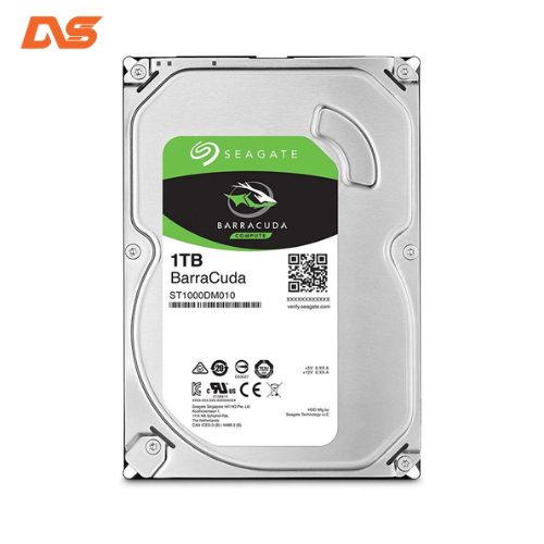 Ổ CỨNG HDD SEAGATE BARRACUDA 1TB 3.5 INCH 7200RPM, SATA, 64MB CACHE (ST1000DM010)