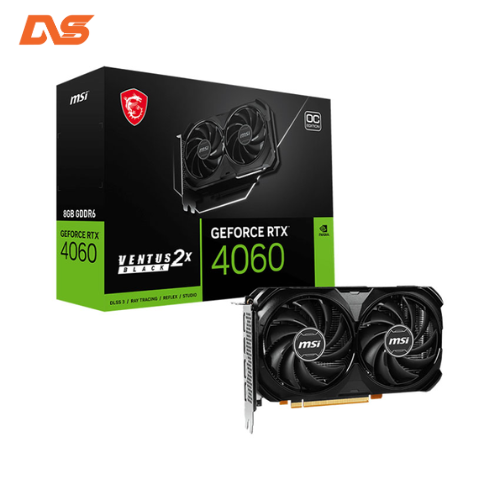 VGA MSI RTX 4060 VENTUS 2X BLACK 8G OC