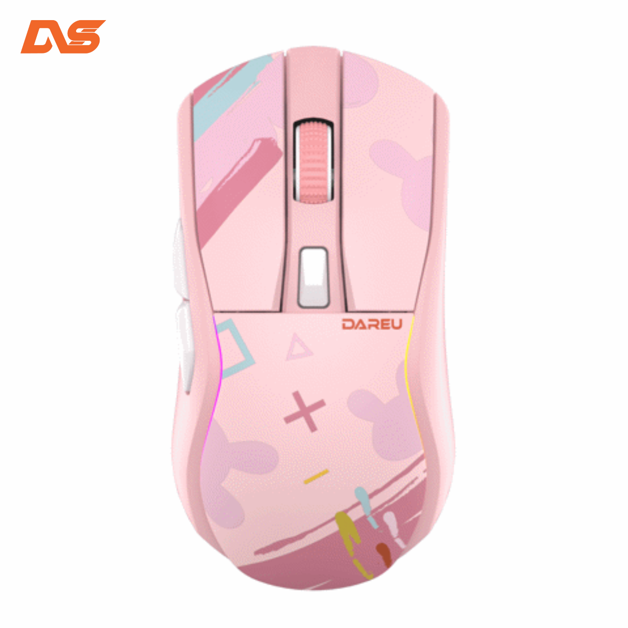 Chuột DareU A950 3 Mode Wireless Candy Powder