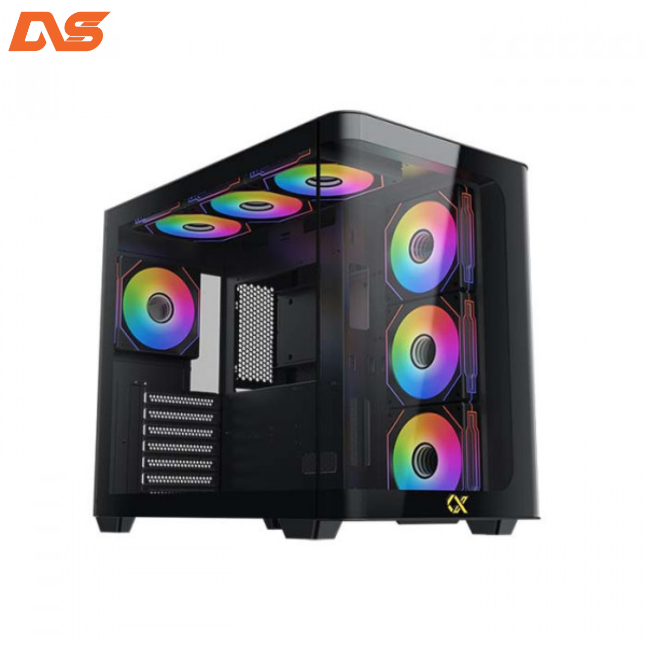 Vỏ case XIGMATEK PANO M NANO 3GF, (ATX/Màu đen/3fan)