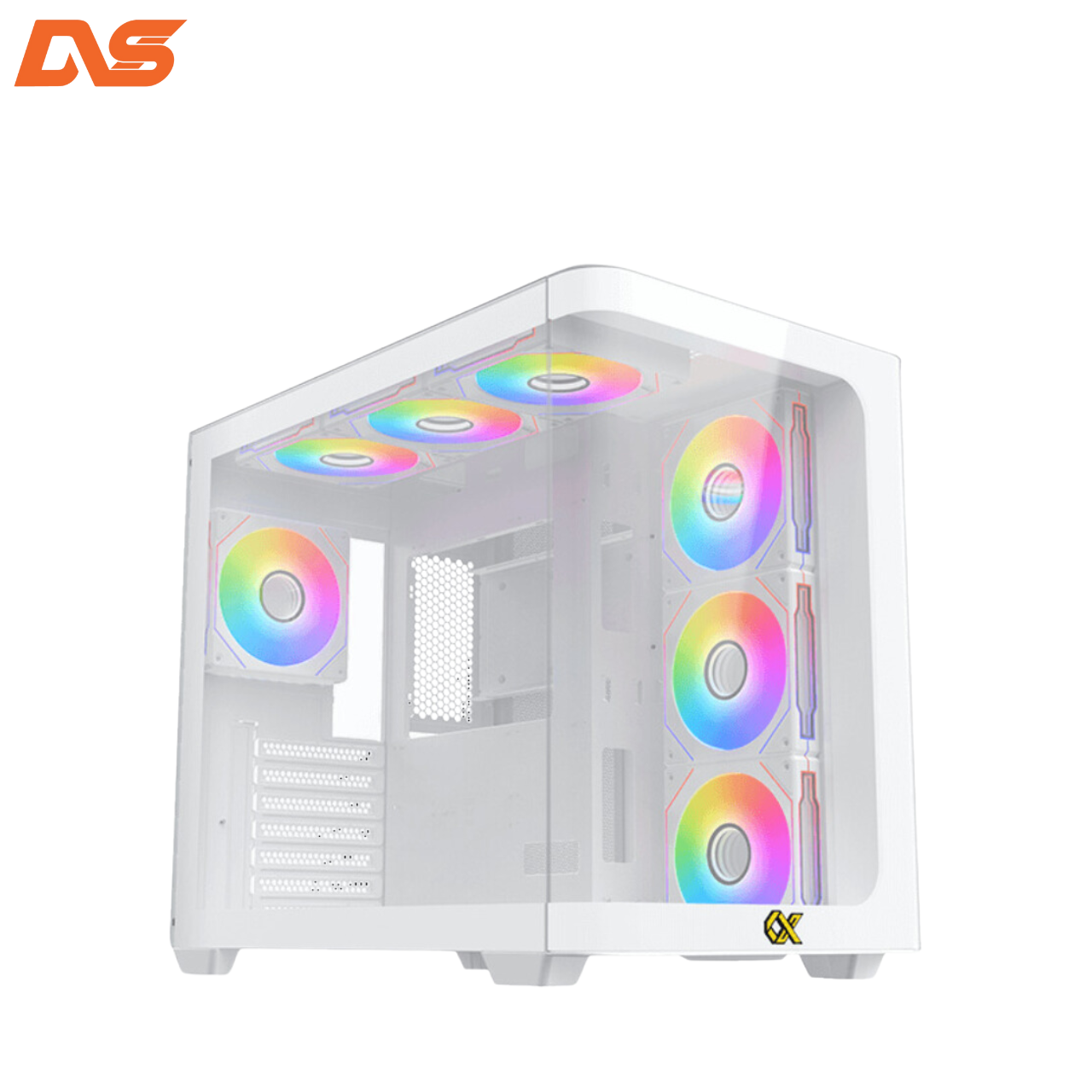 Vỏ Case XIGMATEK ALPHA - PANO ARTIC EN43055 WHITE ( ATX, Màu Trắng, Case Bể Cá)