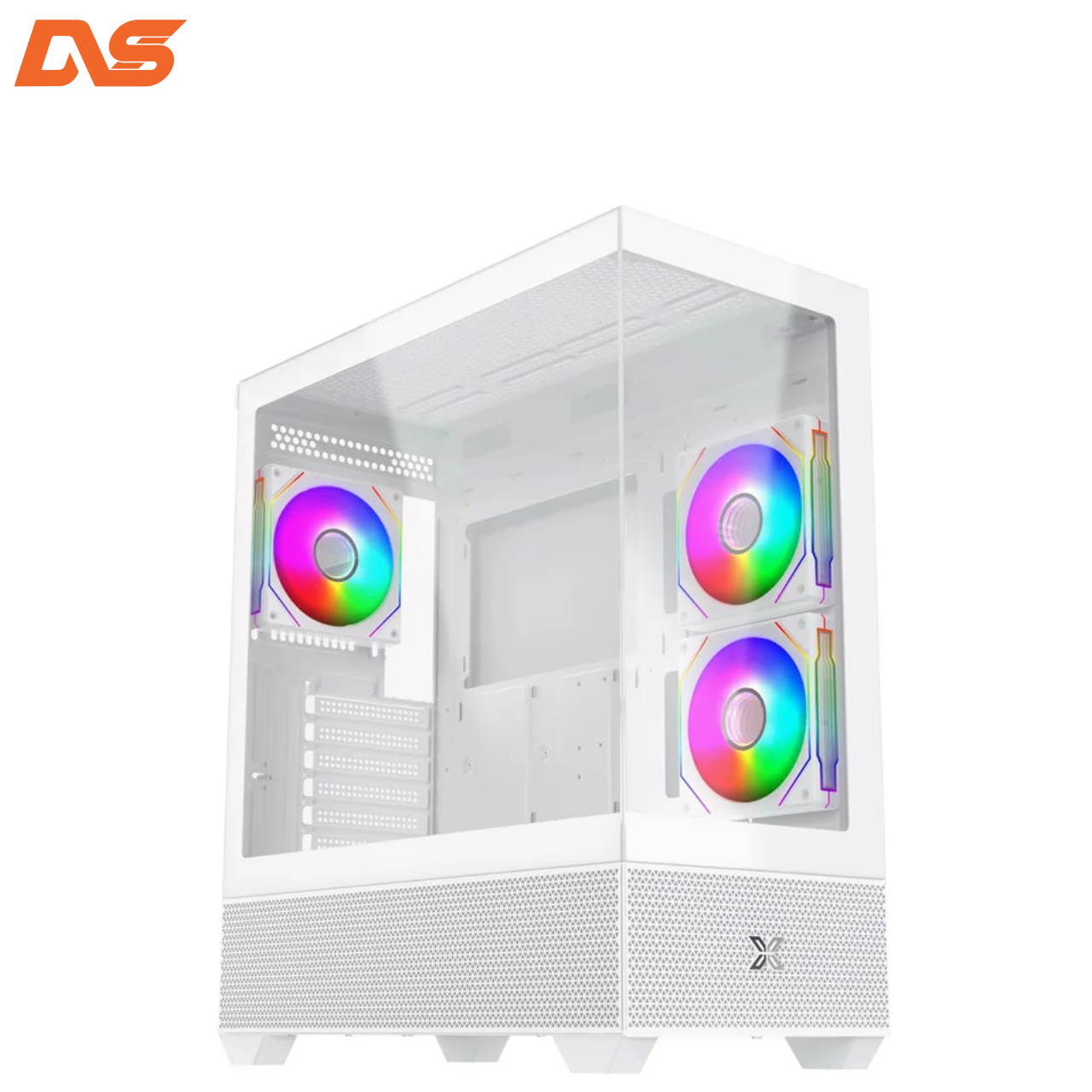 Vỏ case XIGMATEK ALPHARD ARTIC 3GF - EN43286 (eATX/Mid Tower/Màu Trắng/3 fan vô cực)