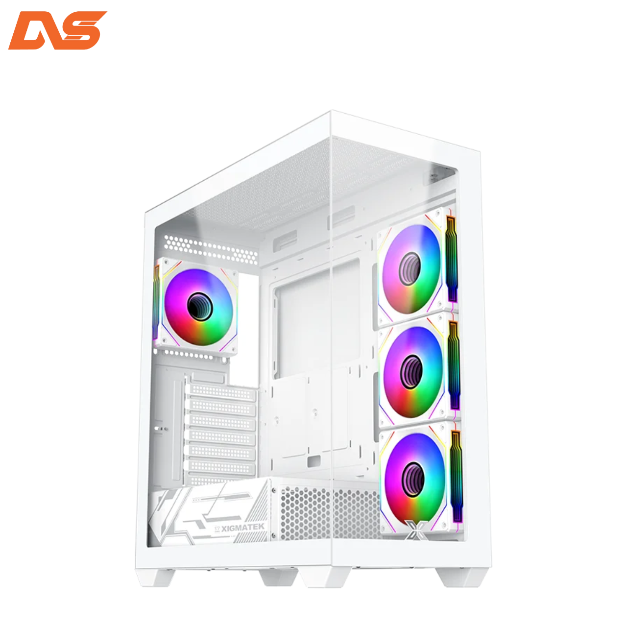 VỎ CASE XIGMATEK BLAST ARTIC 4GF EN44922 (ATX, Màu Trắng, 4 Fan)
