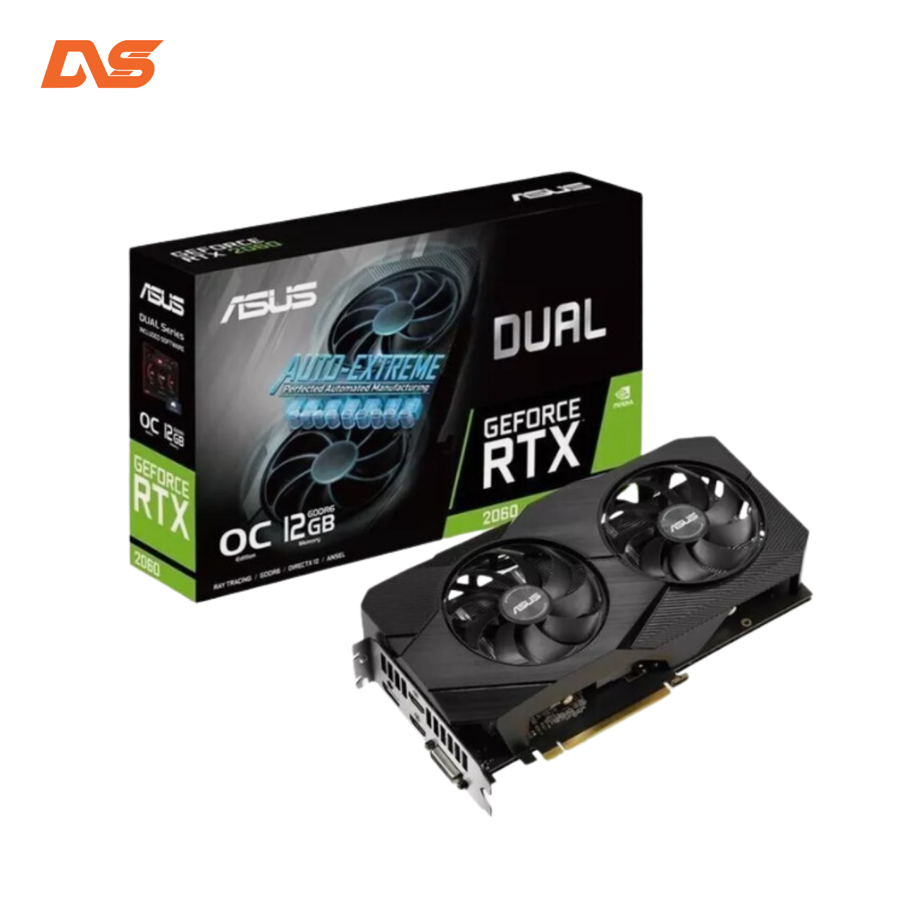 VGA ASUS DUAL RTX 2060 6gb EVO ( 2nd )