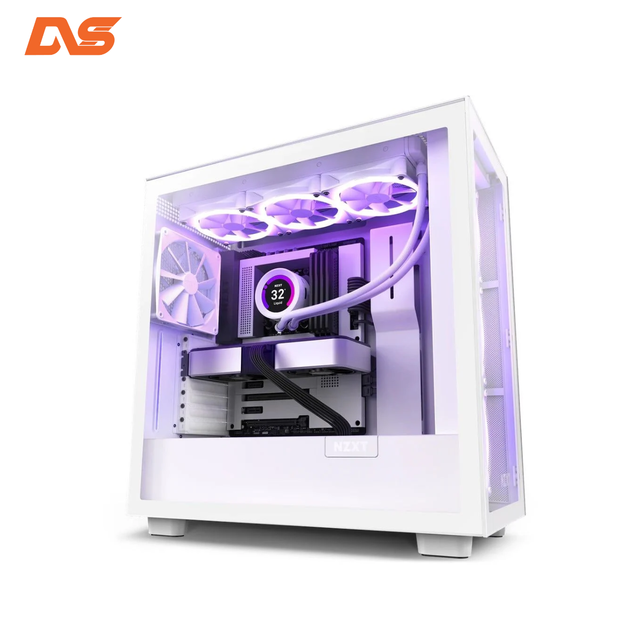 Vỏ Case H7 ELITE RGB ALL WHITE