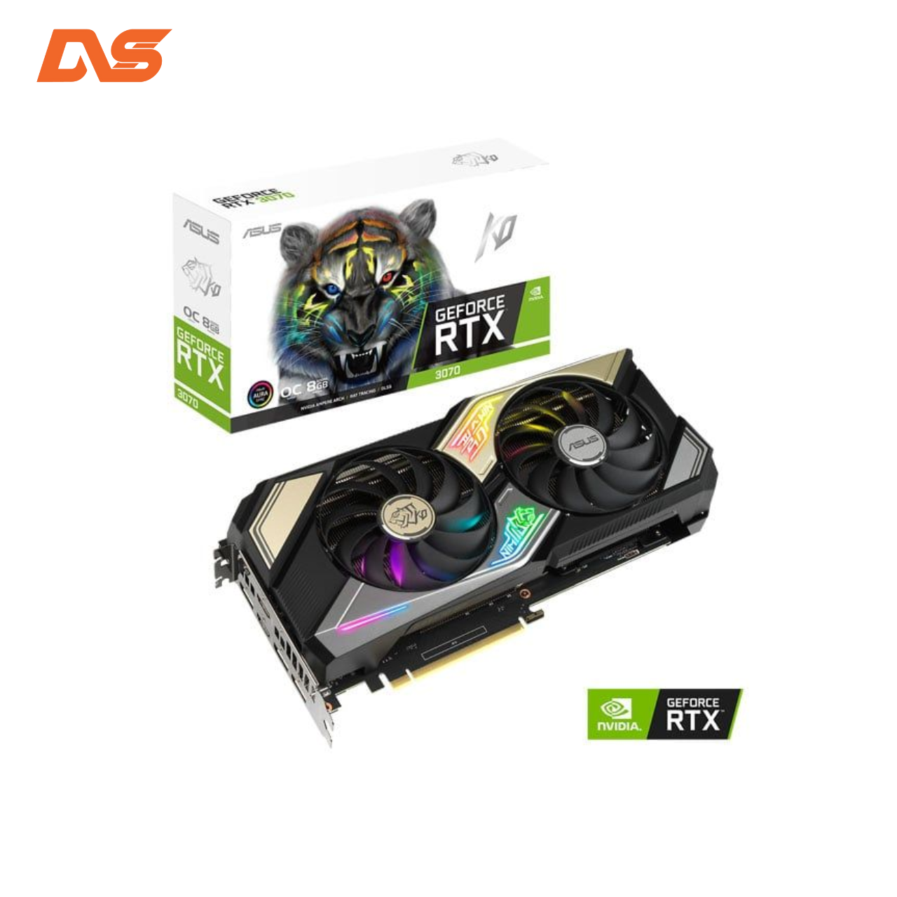 Card Màn Hình Asus KO GeForce RTX 3070 V2 OC Edition 8GB V2 ( 2nd )