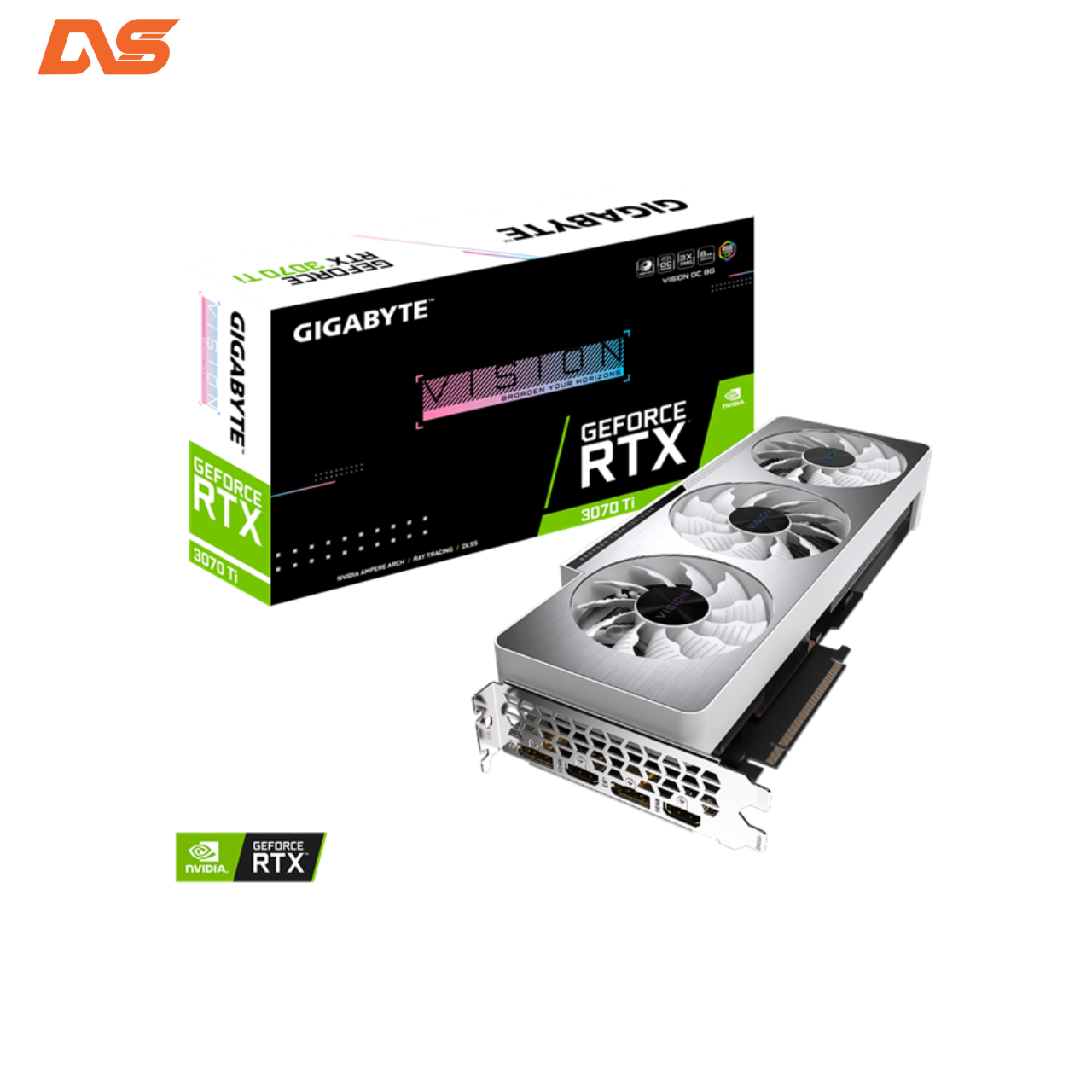 VGA GIGABYTE GeForce RTX 3070 Ti VISION OC 8G