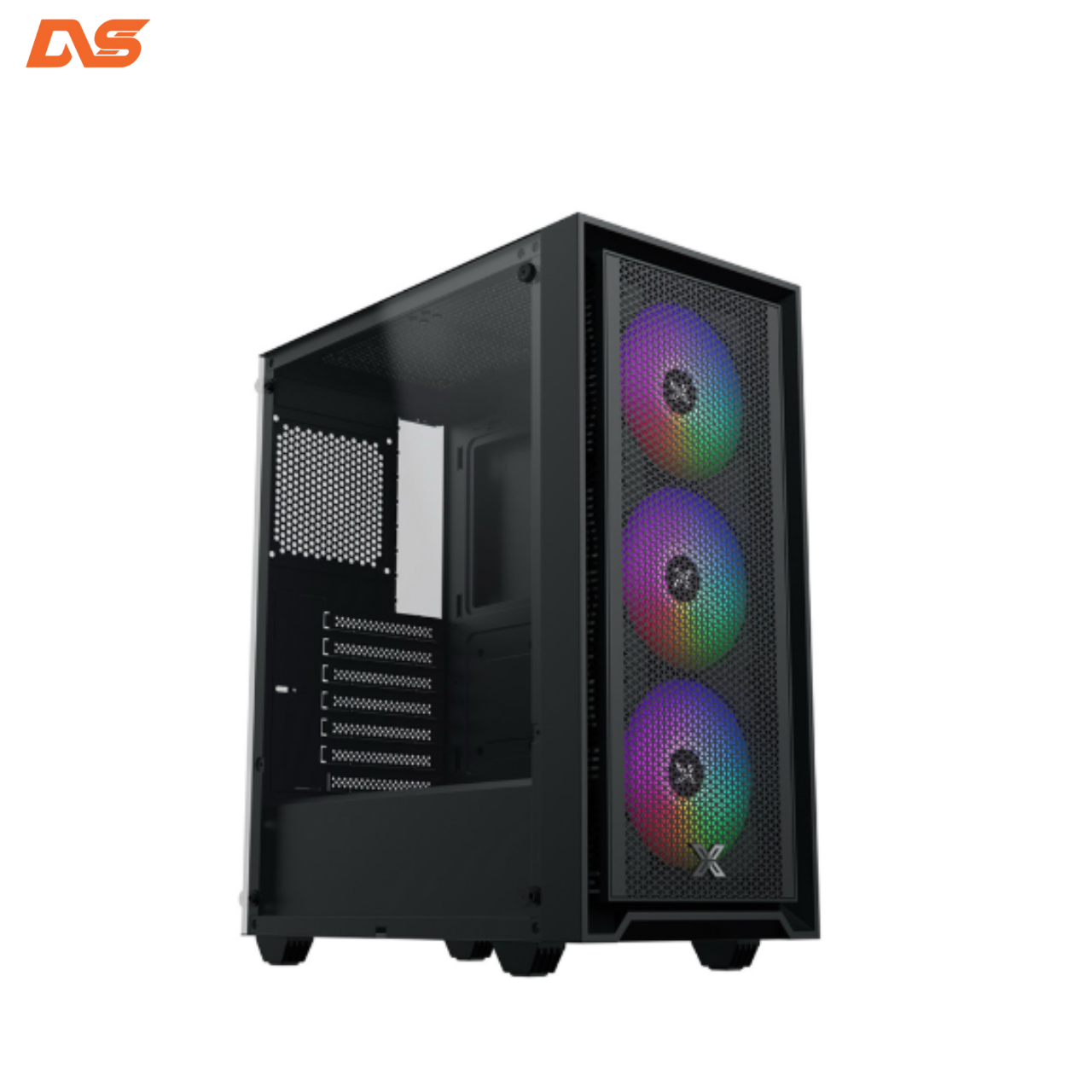 VỎ CASE XIGMATEK SKY II 3F (ATX, Màu Đen, 3 Fan)
